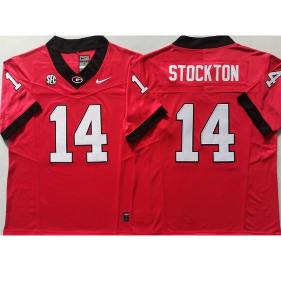 Mens Youths Kids Womens Gunner Stockton Vapor Red Stitched Jersey